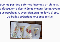 Je suis intéréssé(e) par l'atelier de " Peinture style asiatique "